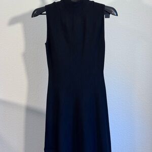 Club Monaco Black Sleeveless Midi Dress